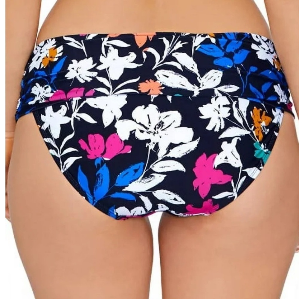 Island Escape Fold Over Full Coverage Bikini